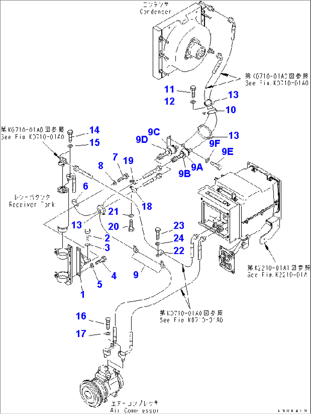 AIR CONDITIONER (PIPING BRACKET)