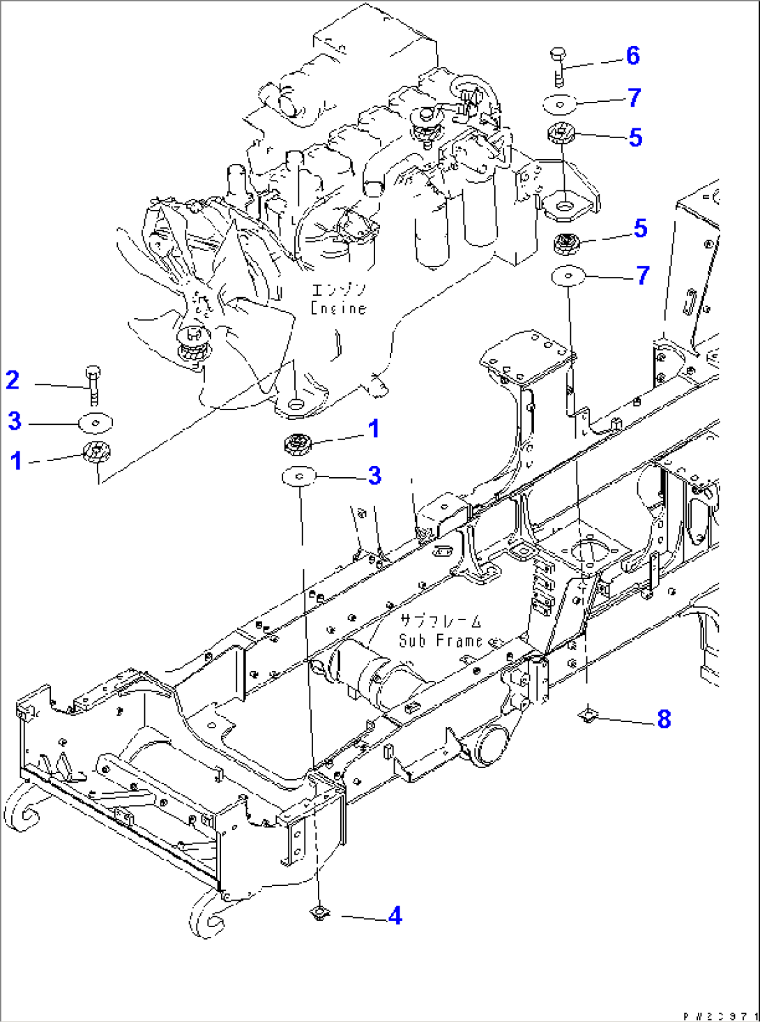 ENGINE MOUNTING