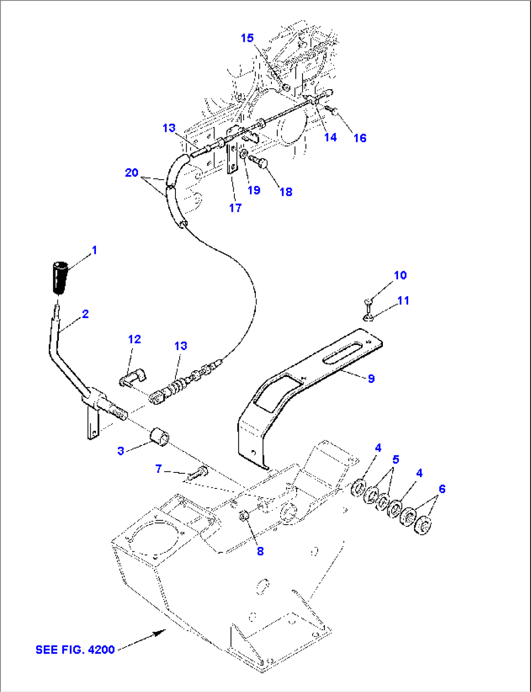 FUEL CONTROL LEVER