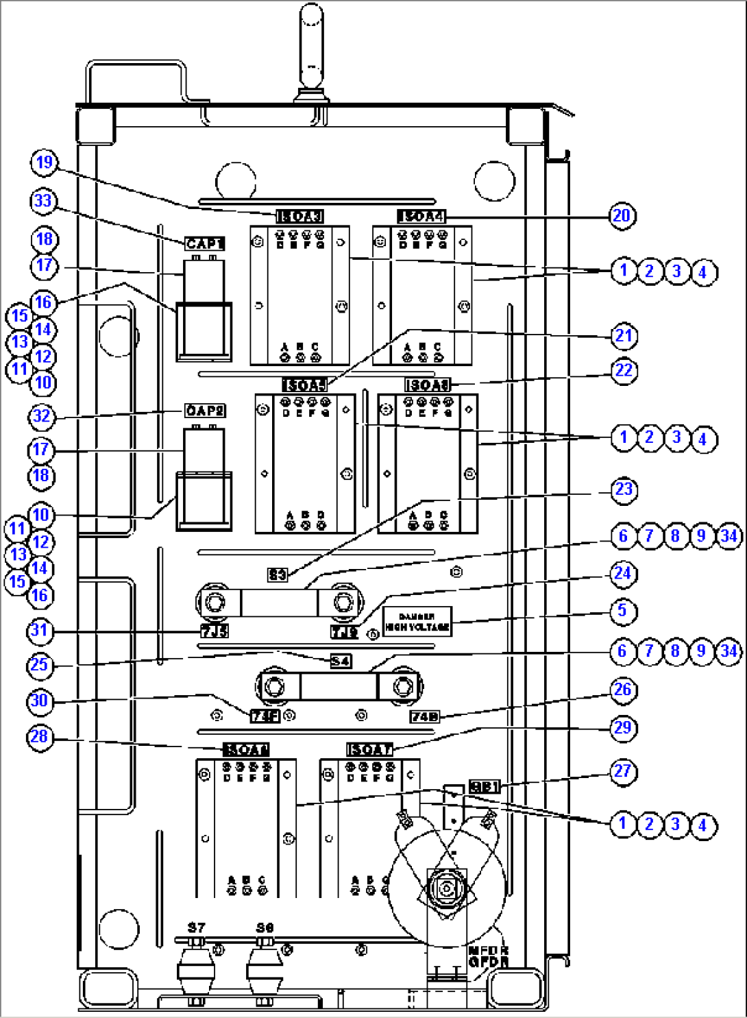 CONTROL CABINET ASSEMBLY - 6