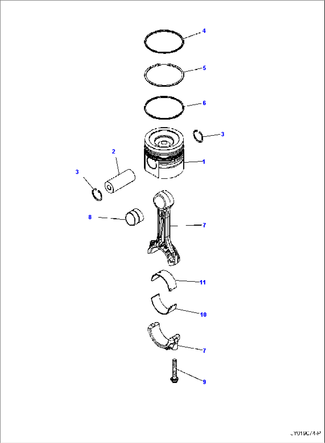 PARTS PERFORMANCE, PISTON