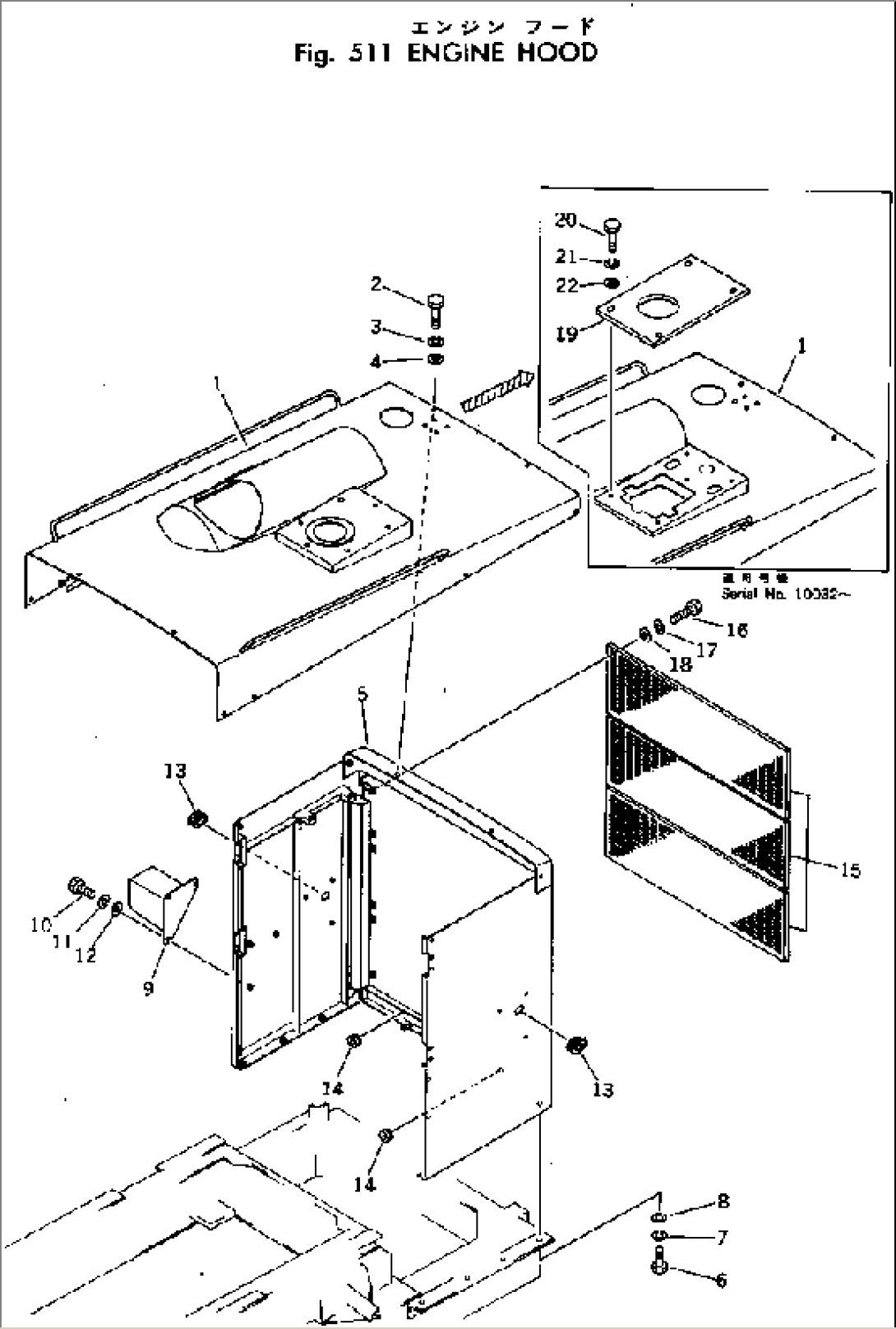 ENGINE HOOD