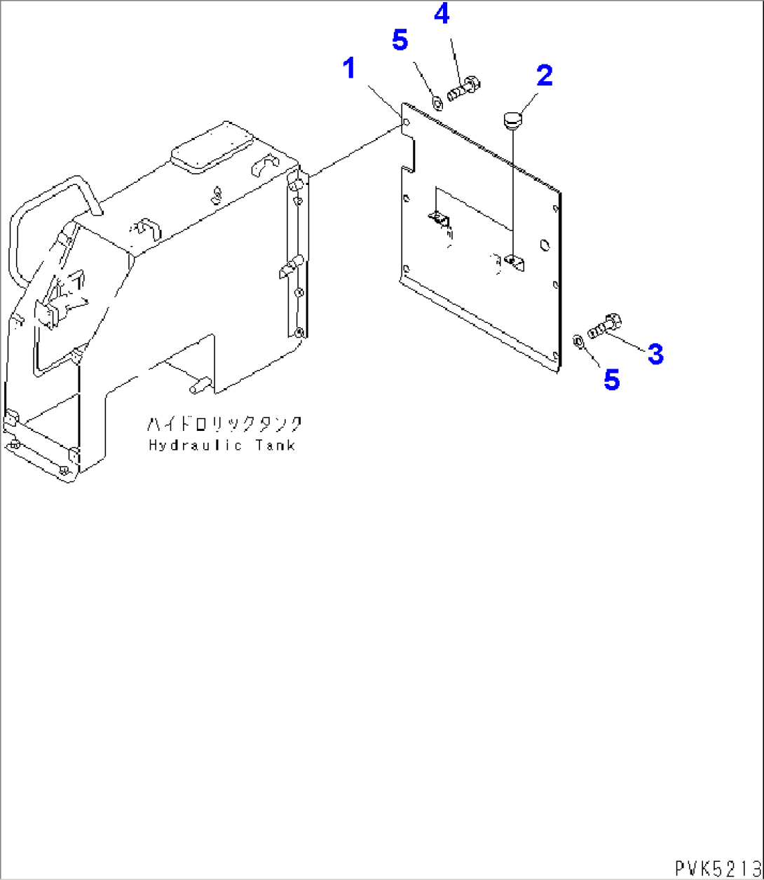 REAR COVER (FOR 3-POINT HITCH¤ REAR P.T.O.) (FOR 4-PILLER TYPE CANOPY)