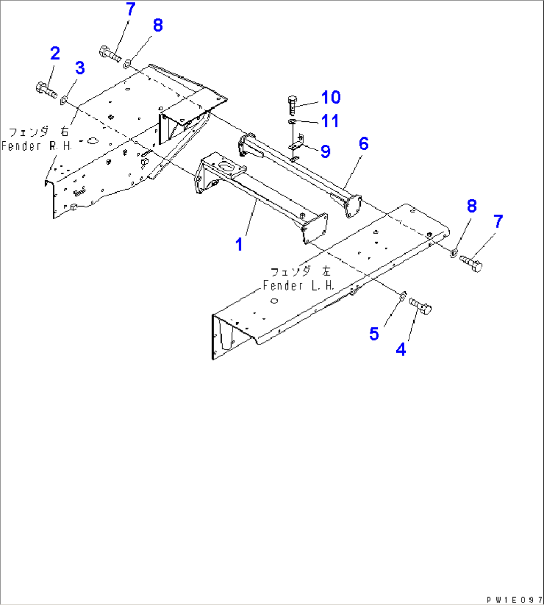 REAR SUPPORT (SAFETY REGULATION FOR C.I.S.)(#37594-)