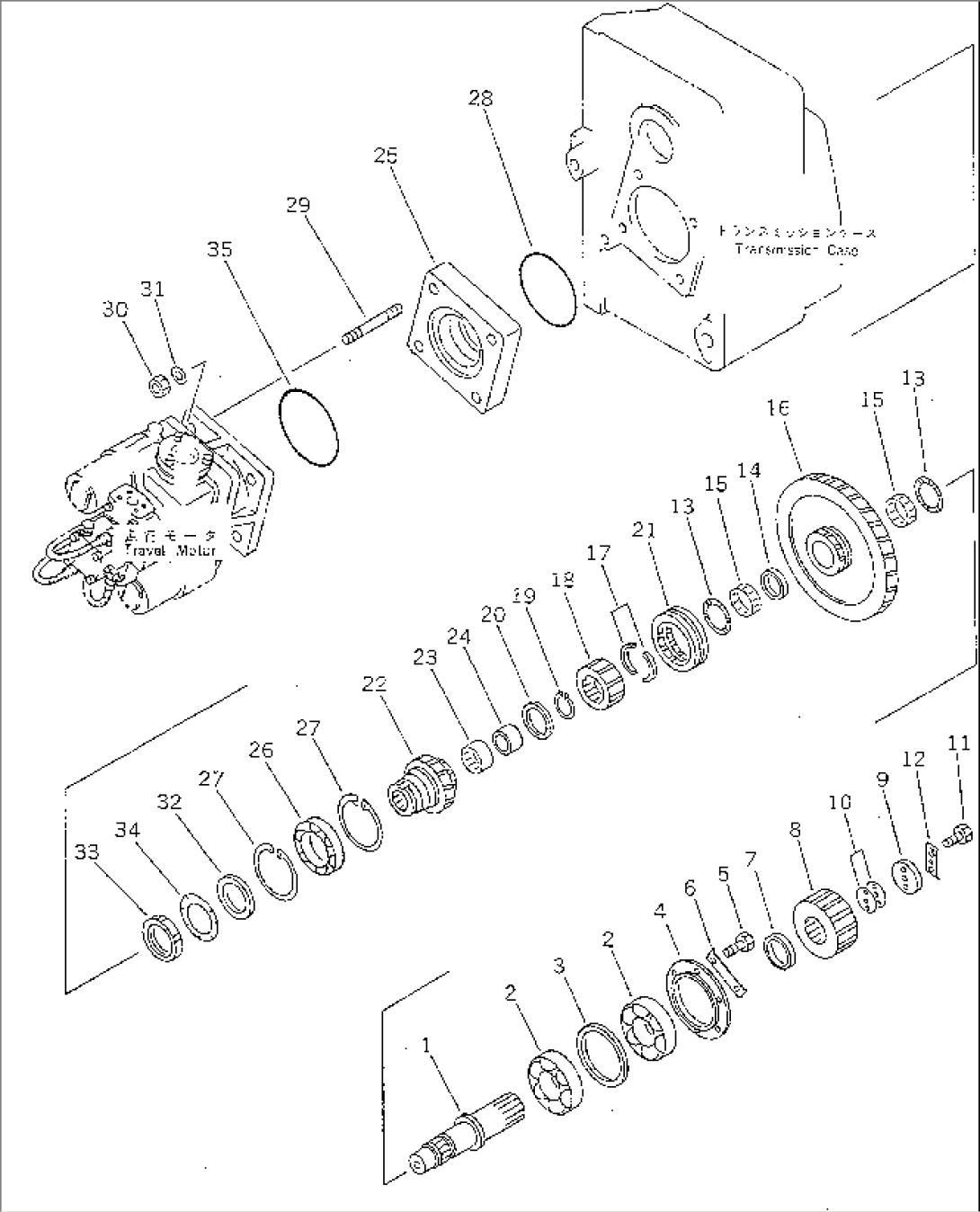 TRANSMISSION (HIGHT-LOW GEAR) (2/4)