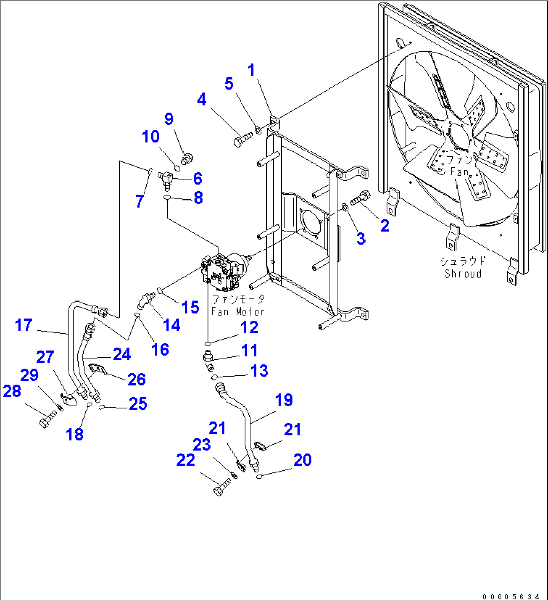 COOLING (SHROUD AND FAN)