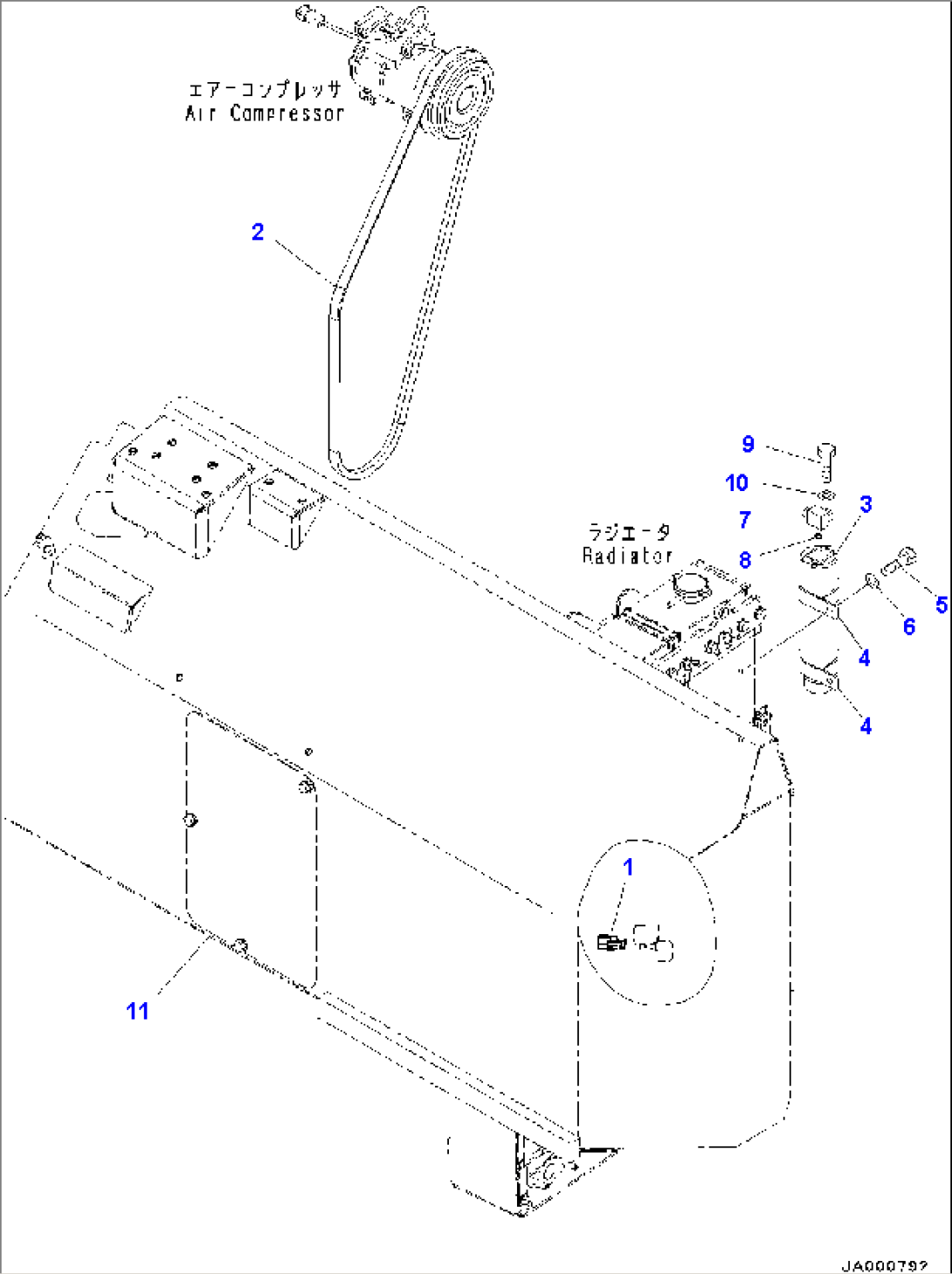 Air Conditioner Unit, Sensor and Receiver (#15001-)