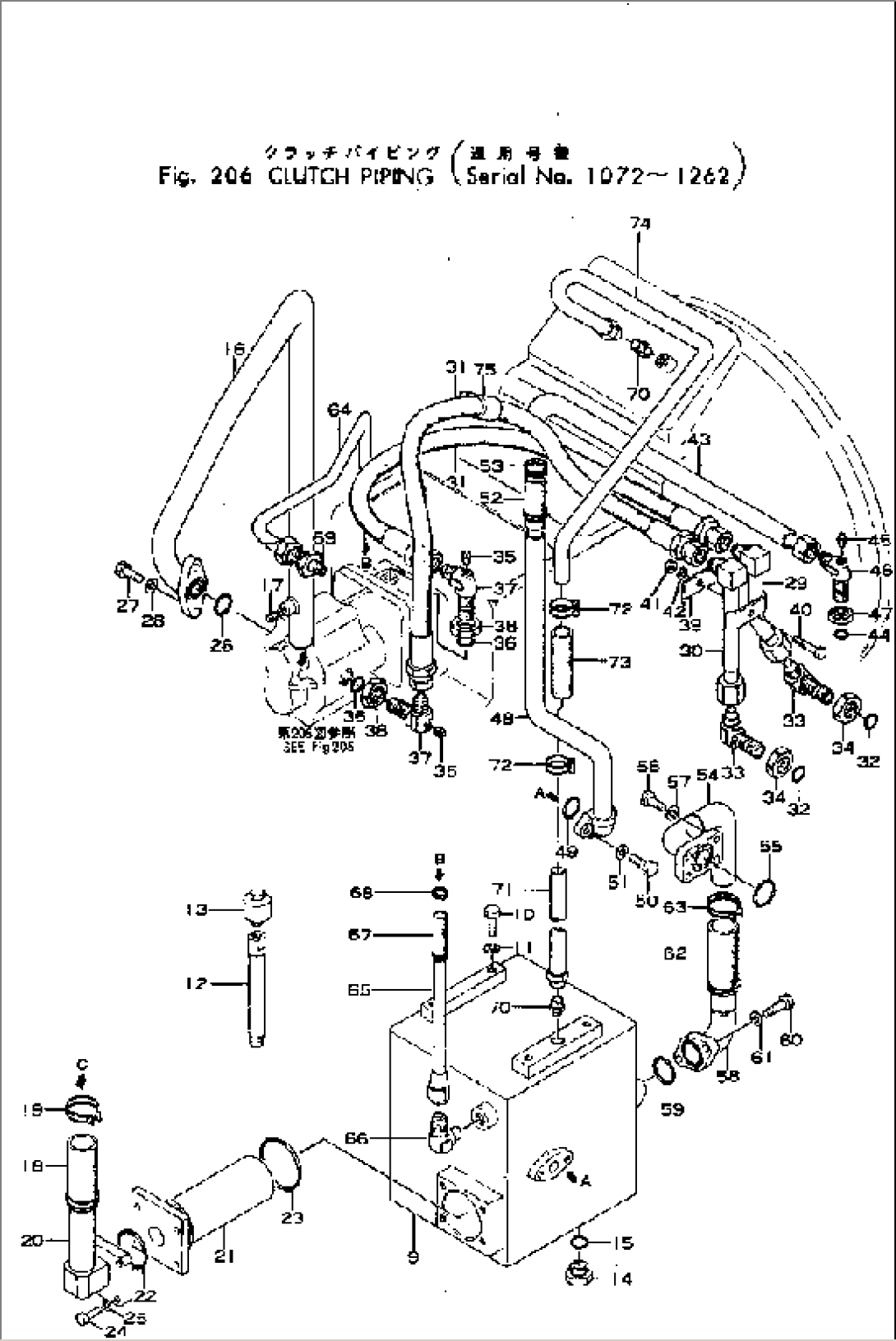 CLUTCH PIPING(#1072-1262)