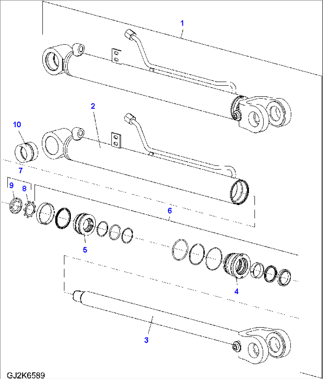 LIFT CYLINDER (INNER PARTS)