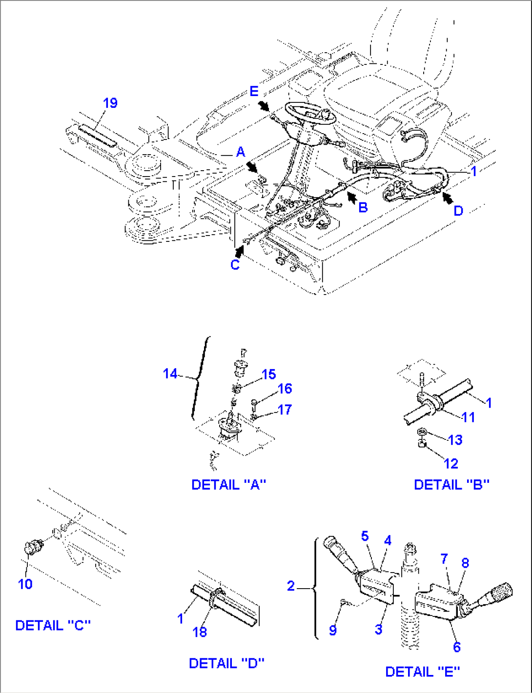 ELECTRICAL SYSTEM (COLUMN AND SERVICE LINE)