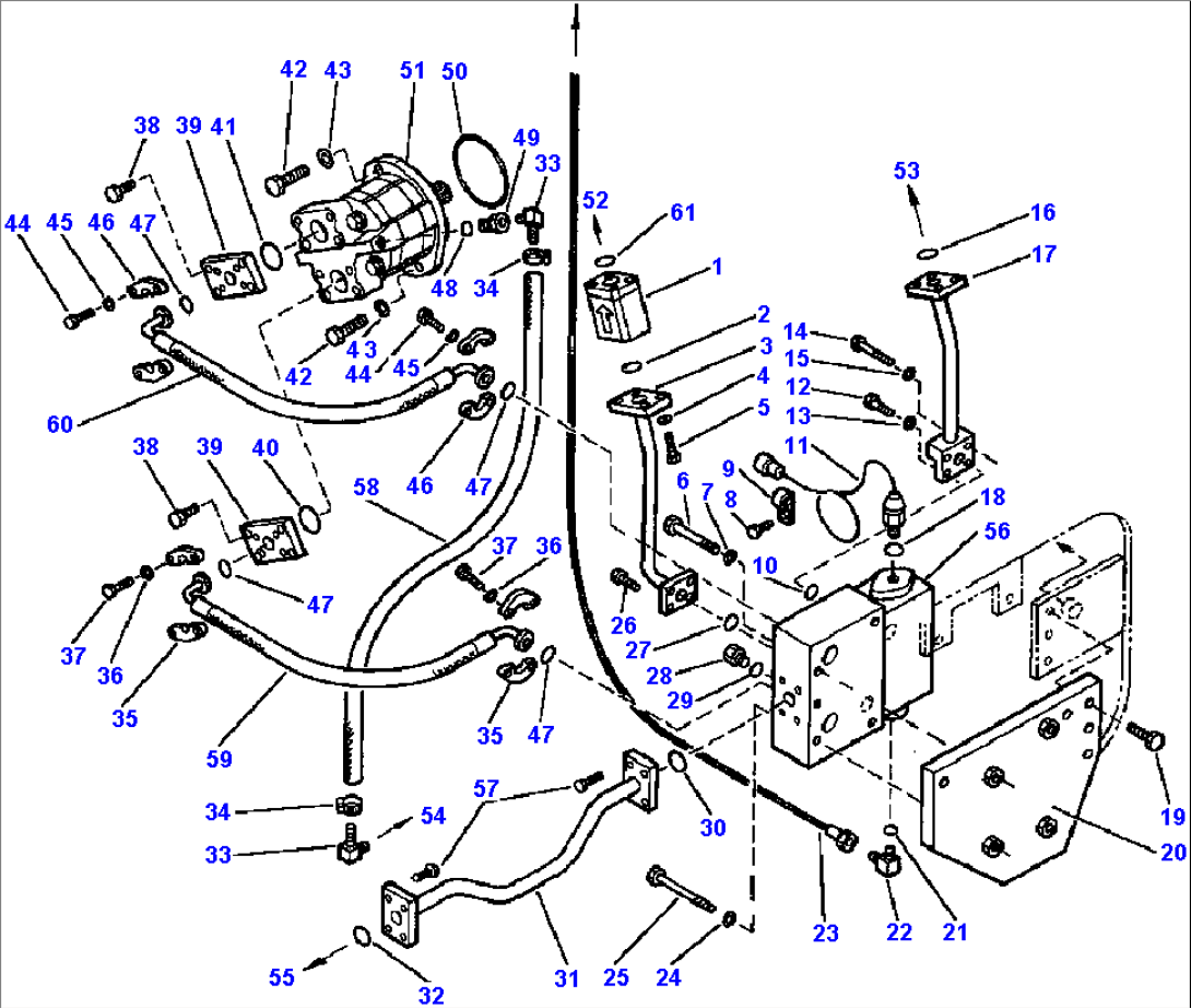 GROUND DRIVEN STEERING PIPING (2/3)