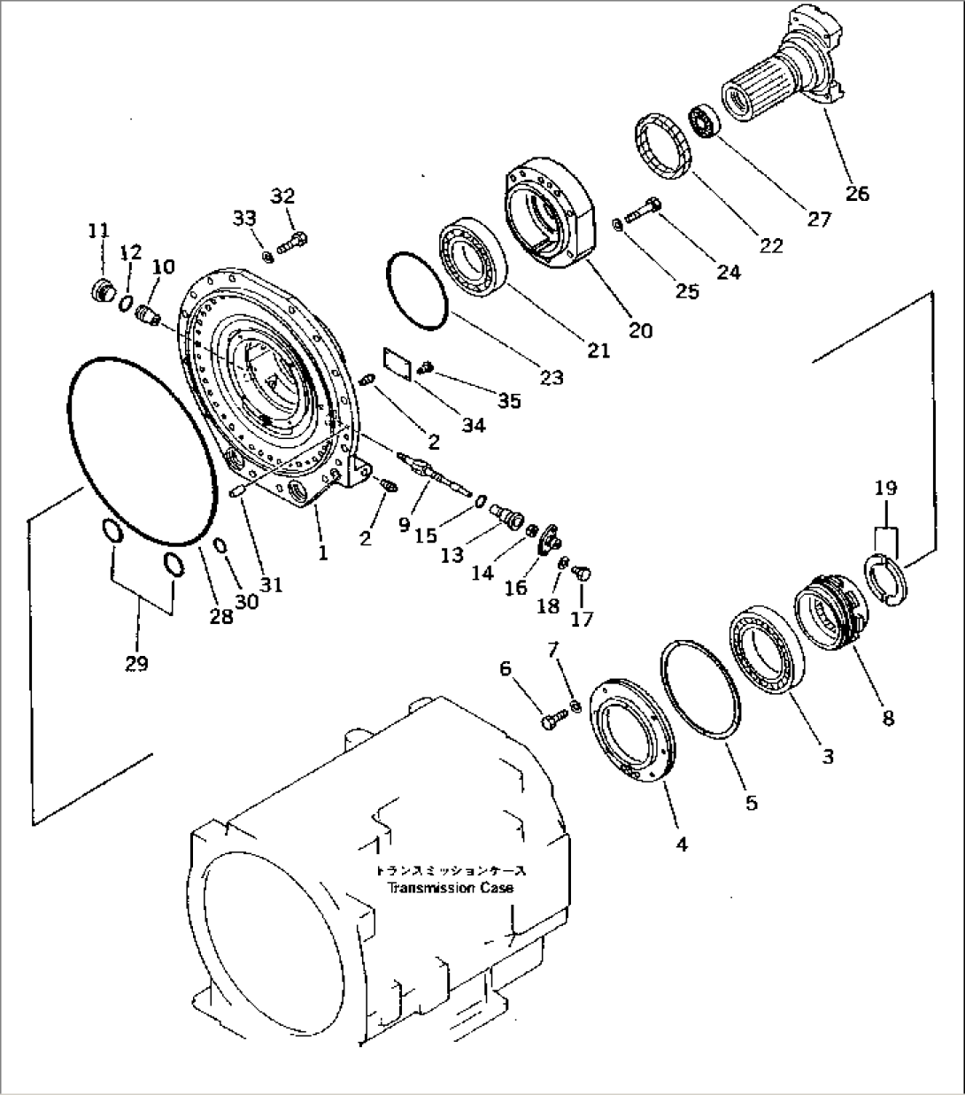 TRANSMISSION (9/9) (OUTPUT SHAFT)