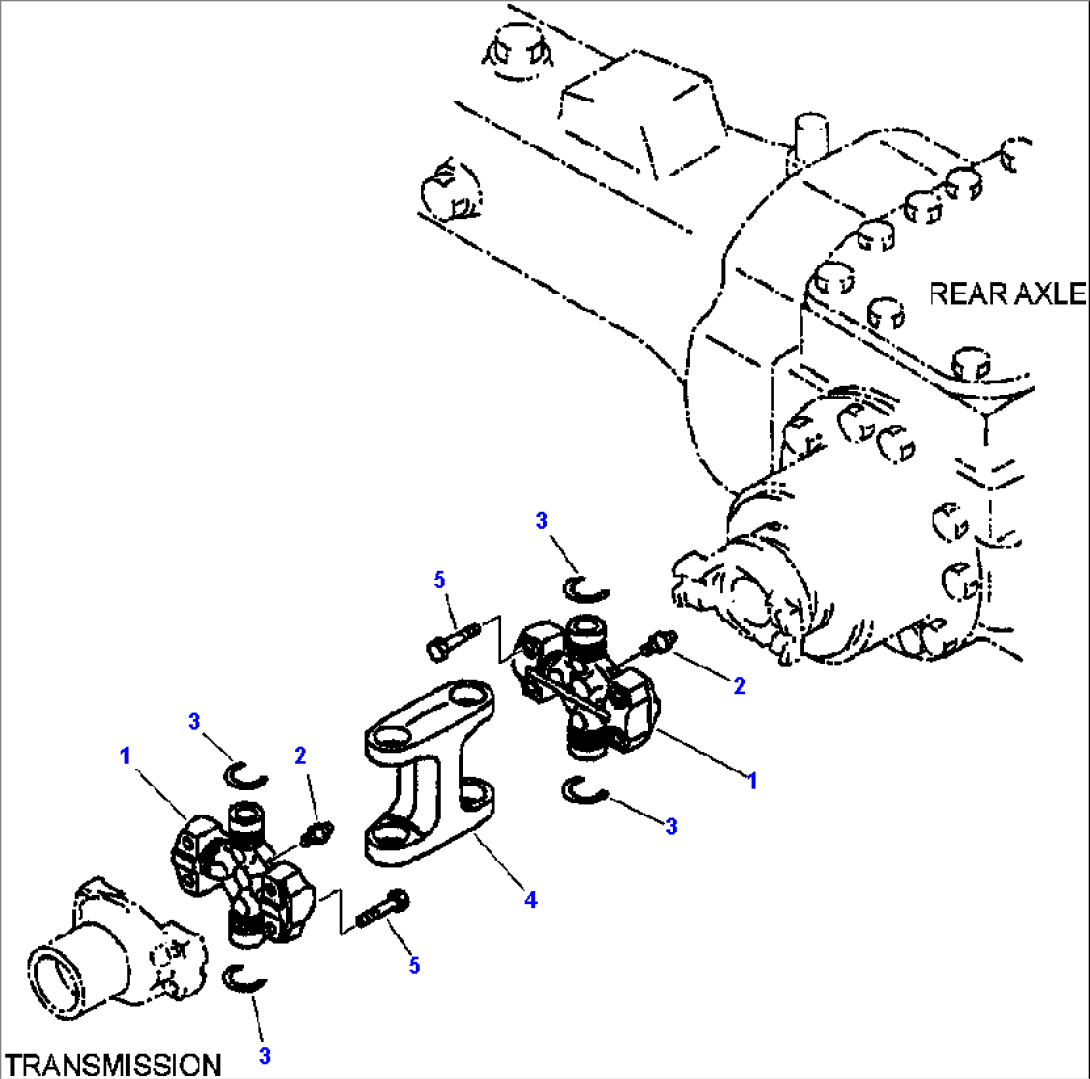 FIG. F4200-03A0 DRIVE SHAFT - REAR