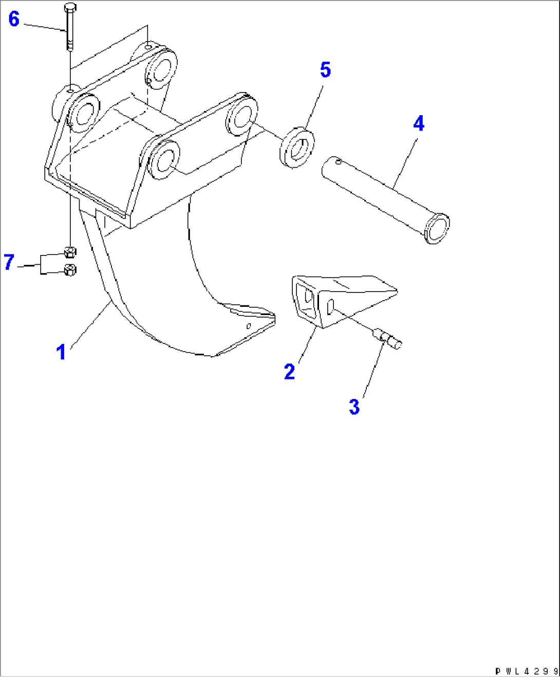 SINGLE SHANK RIPPER