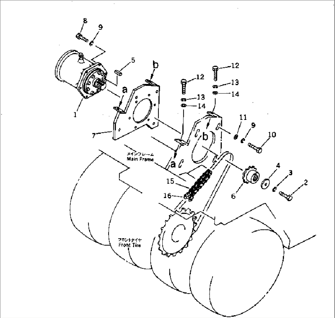 OIL MOTOR MOUNTING