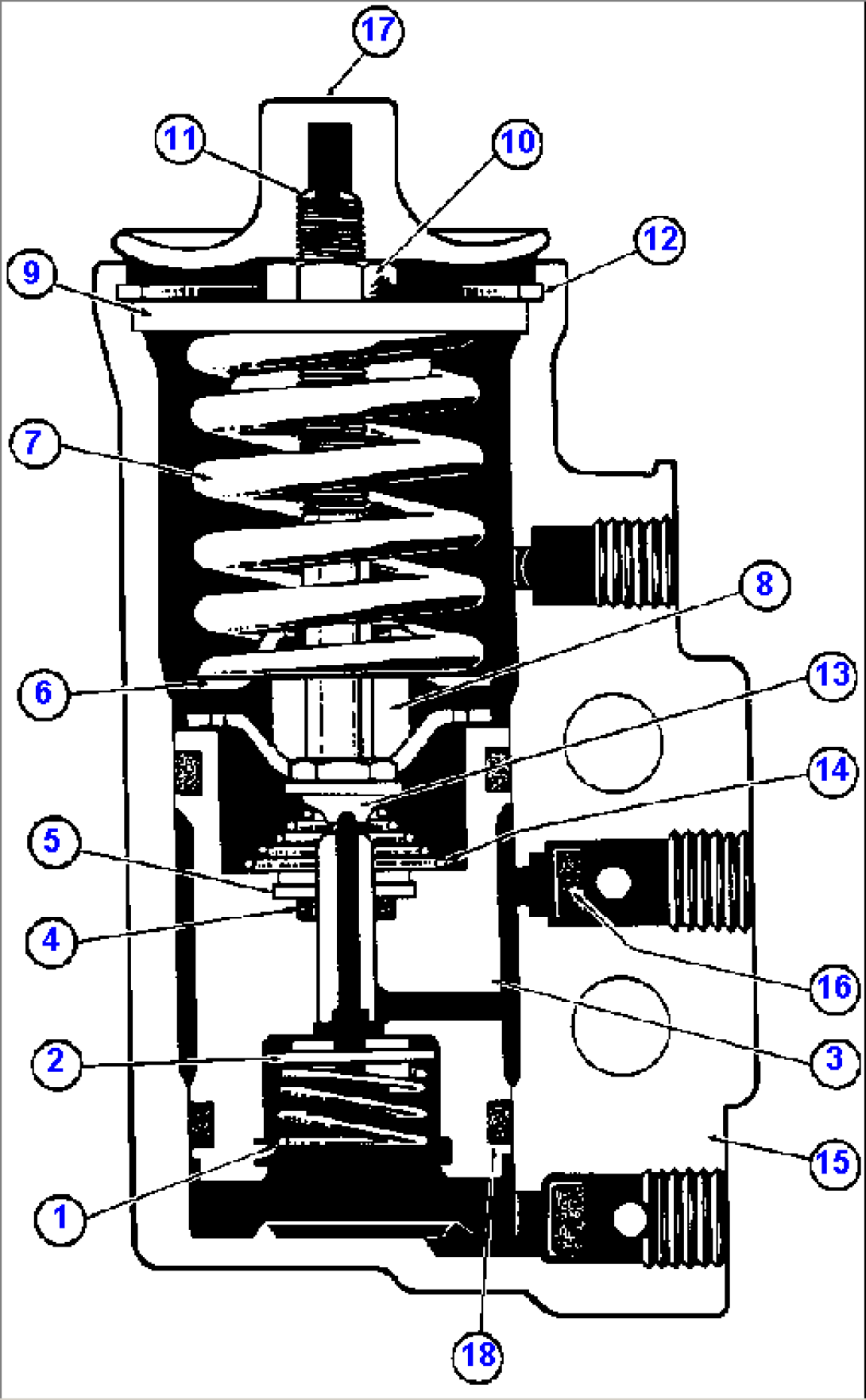 AIR GOVERNOR VALVE ASSEMBLY (VW5504)