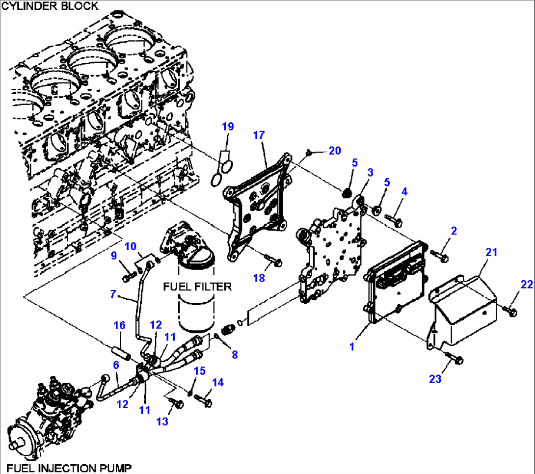 A4221-B8A1 FUEL INJECTION CONTROLLER