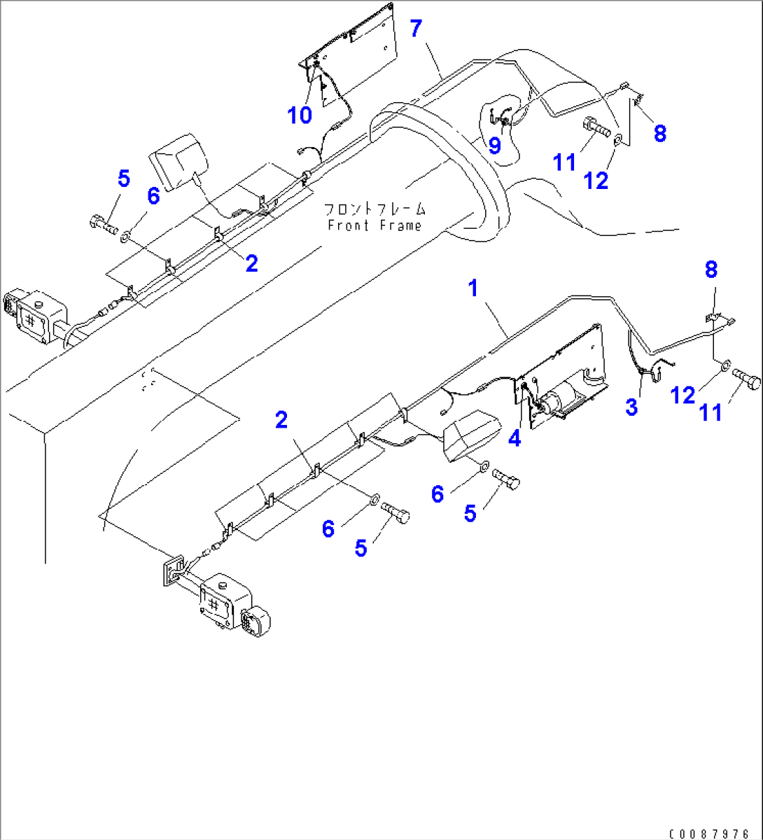 ELECTRICAL SYSTEM (FRONT LINE)(#12503-)
