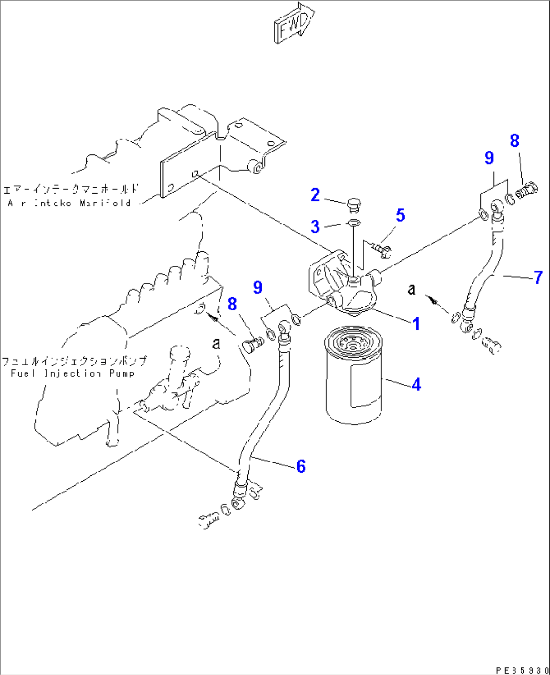 FUEL FILTER(#21562-24579)