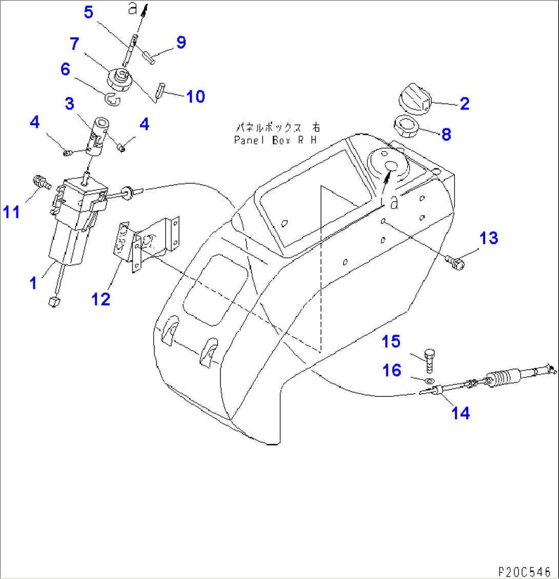 FLOOR FRAME (FUEL CONTROL)