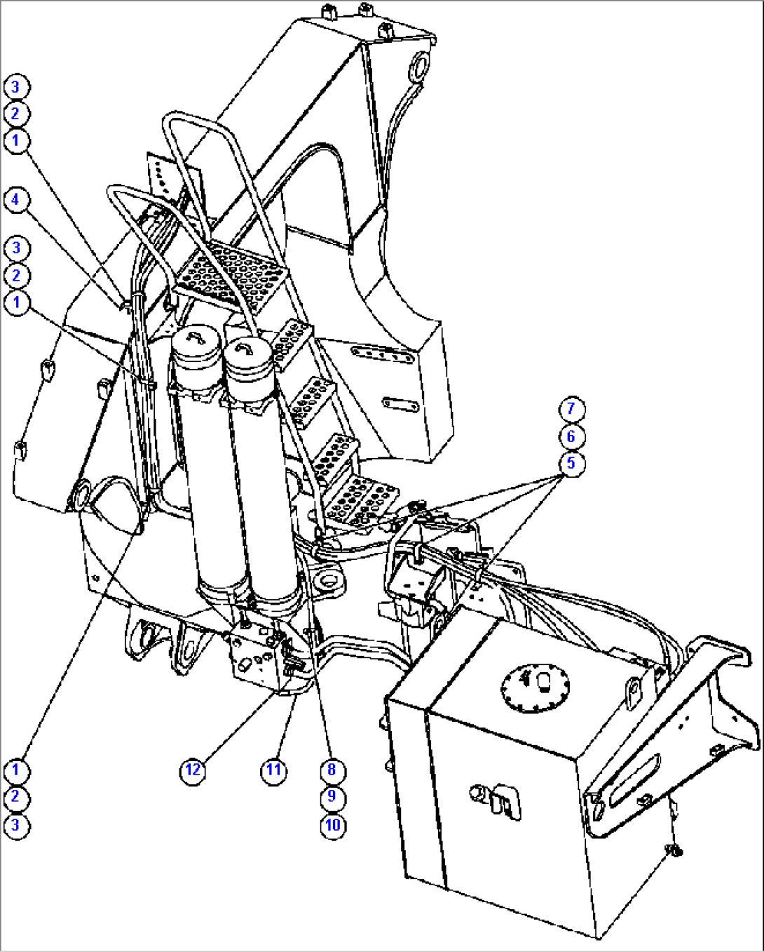 BRAKE CONTROL PIPING - 1