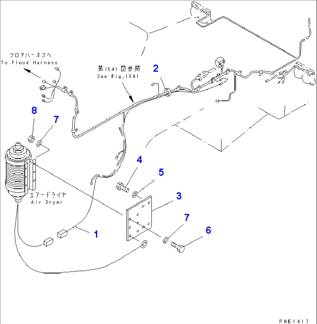 ELECTRICAL SYSTEM (WITH AIR DRYER)