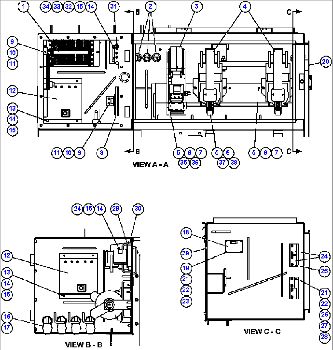 CONTROL CABINET - CONTACTOR BOX (PC2752)