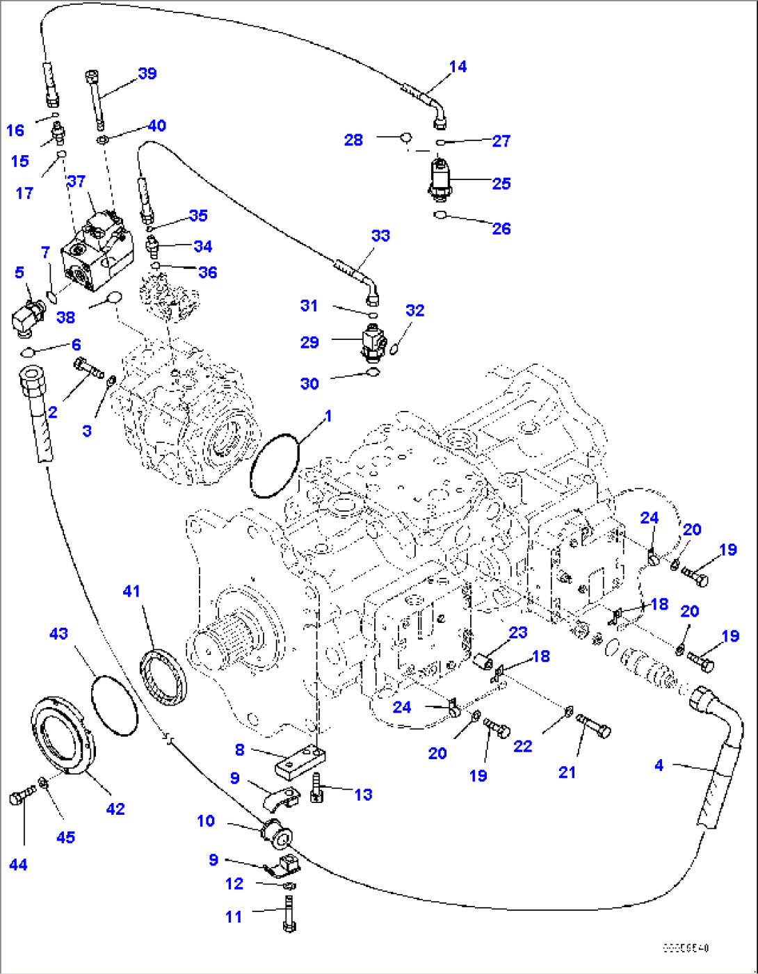 Piston Pump, Inner Parts (15/15) (#70001-)