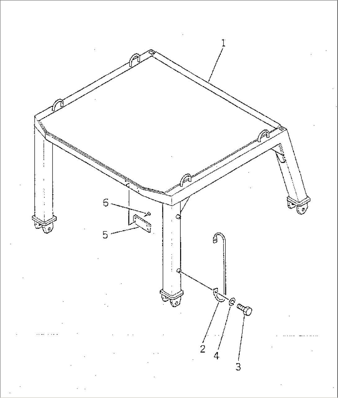 ROLL OVER PROTECTIVE STRUCTURE