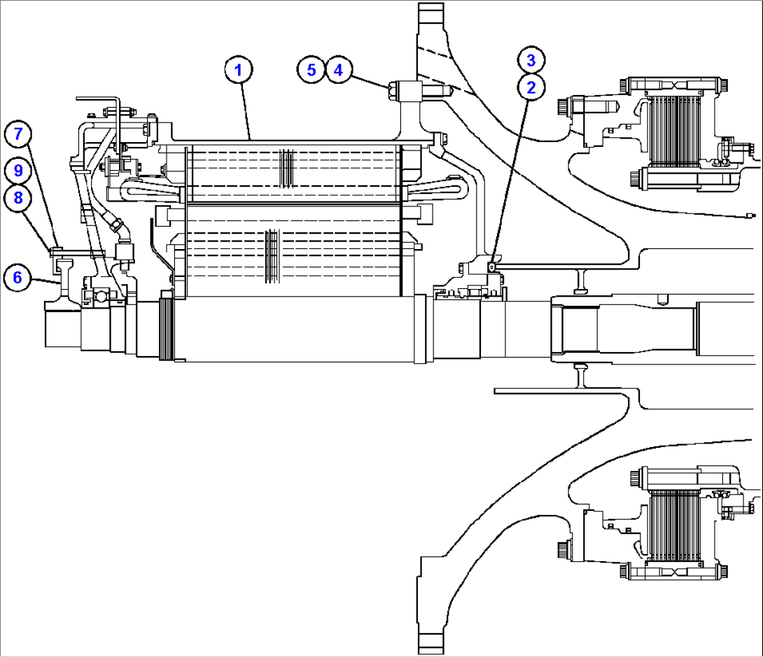 WHEEL MOTOR ASSEMBLY - 1 (PC0765)