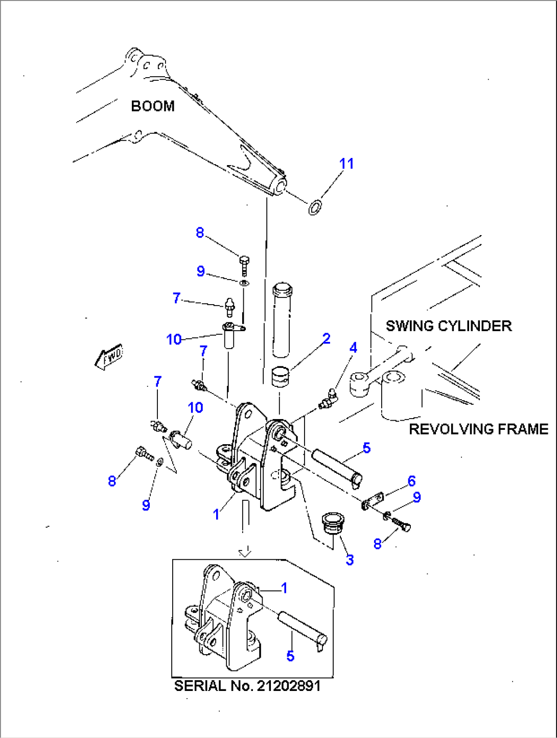 SWING BRACKET