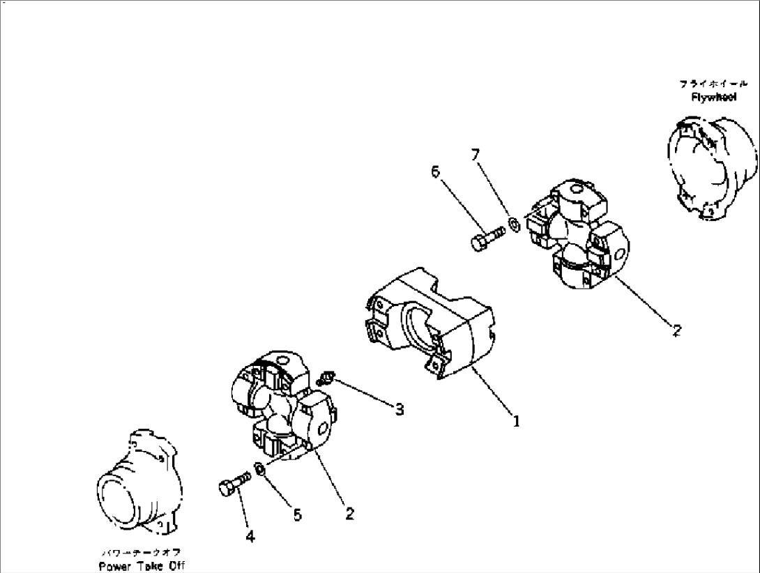 DRIVE SHAFT (COUPLING / POWER TAKE OFF)