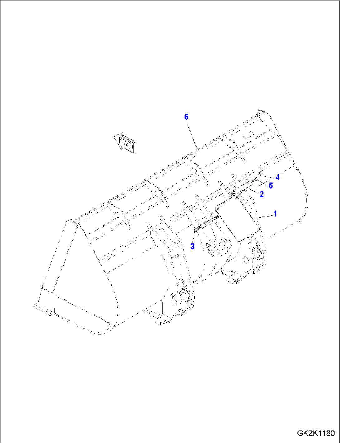 BUCKET (WITH GUARD COVER) (CODE: S61)