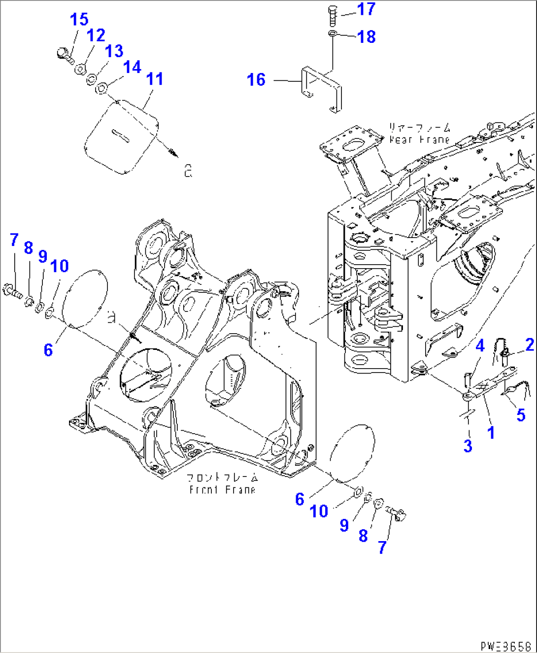 LOCK BAR AND COVER (TBG SPEC.)(#50001-51074)