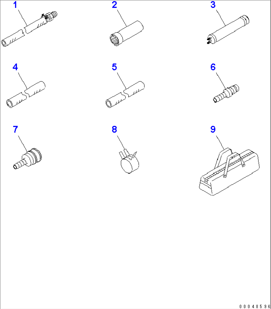 GENERAL TOOL (HOSE)(#7001-)