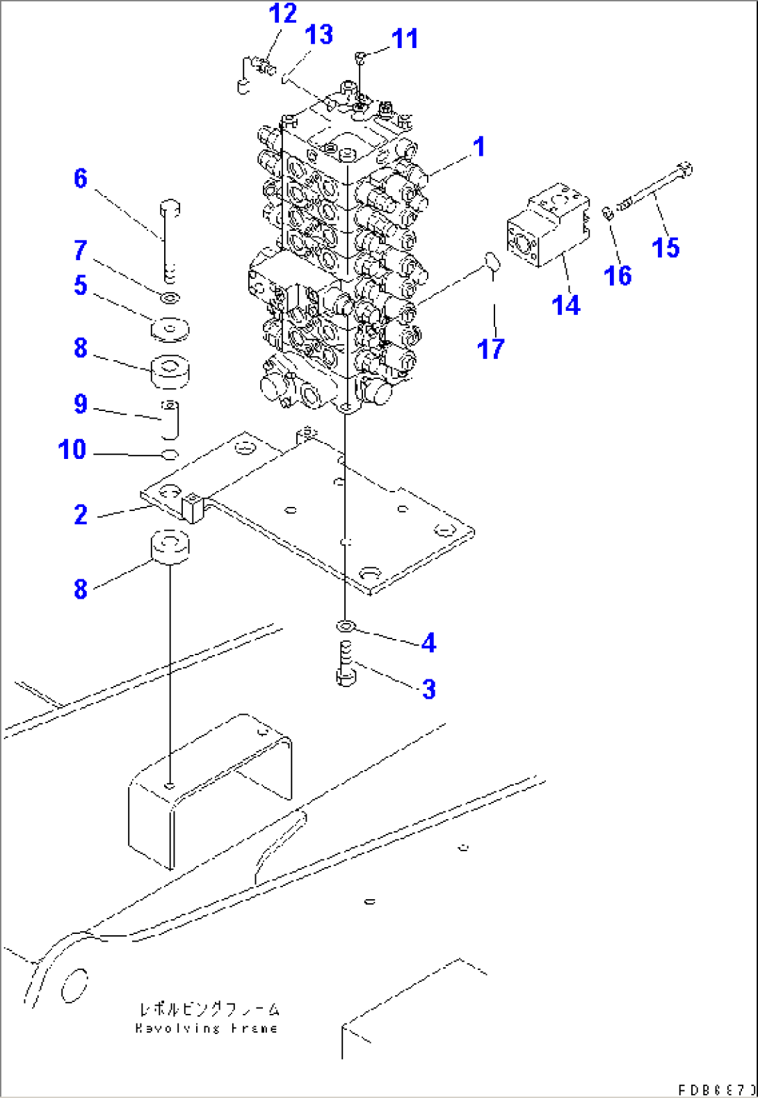 MAIN VALVE (VALVE¤ BRACKET¤ MOUNT AND SENSOR) (2 ACTUATOR)(#57000-60967)