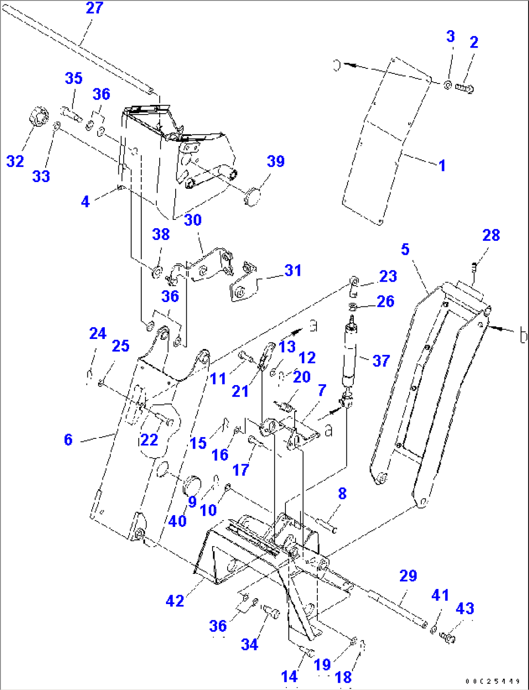STEERING POST (1/2)