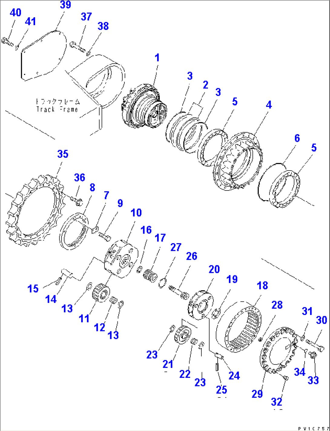 FINAL DRIVE(#40001-40309)