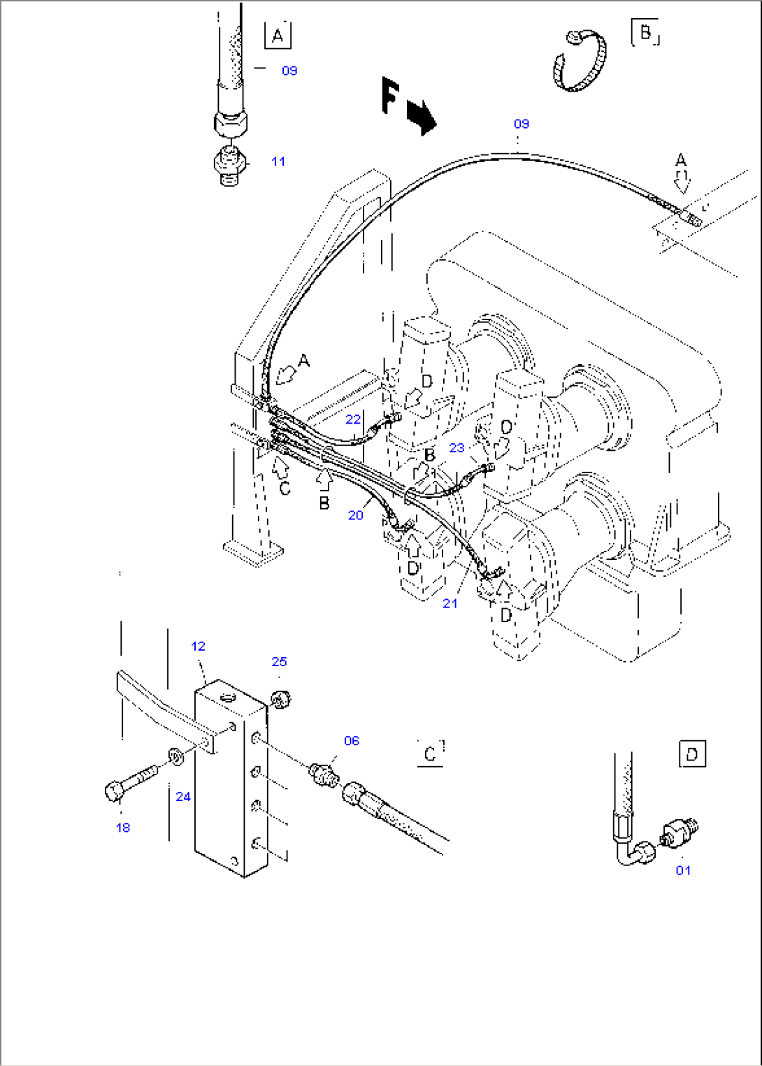 External Pilot Oil Chain Arr.