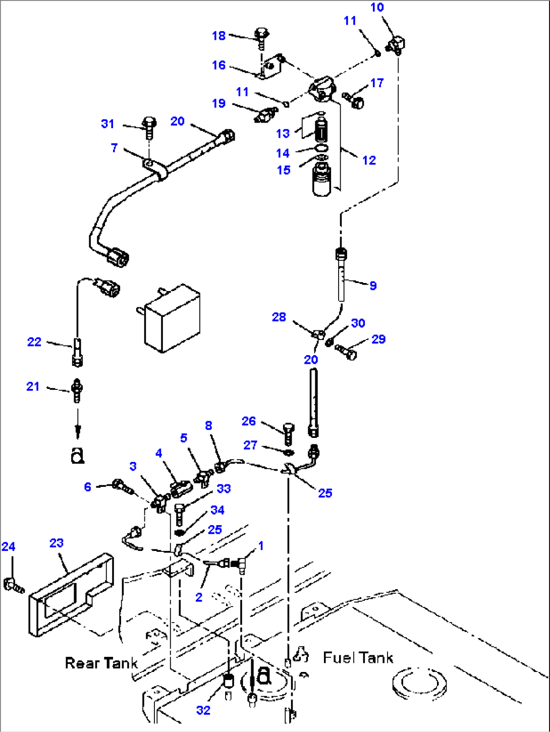 D0200-01A0 FUEL PIPING