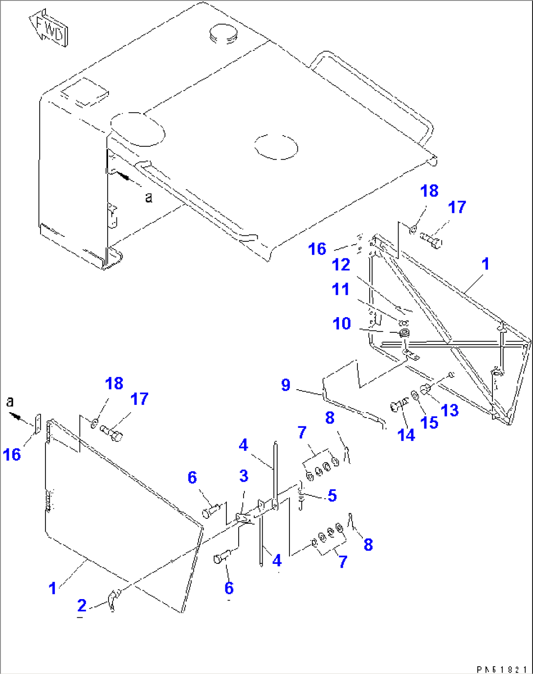 SIDE PANEL (WITH AIR CONDITIONER) (1/2)(#2001-3400)