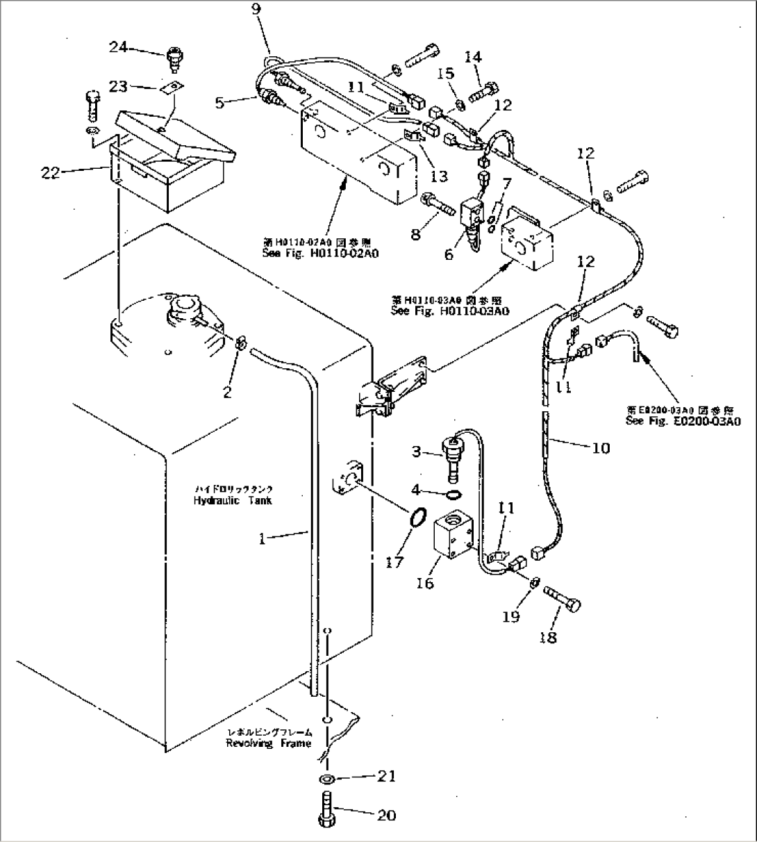 HYDRAULIC TANK (SENSOR) (SANDY AND DUSTY TERRAIN SPEC.) (EXCEPT JAPAN)