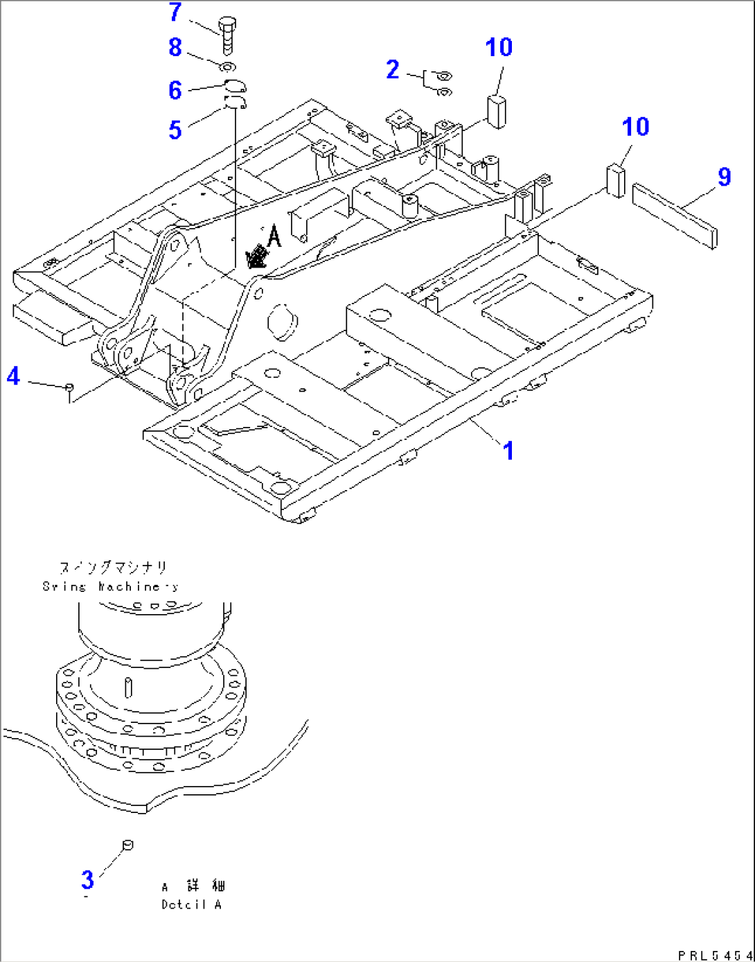 REVOLVING FRAME (ATTACHMENT) (FOR SIDE BUMPER)(#64753-)