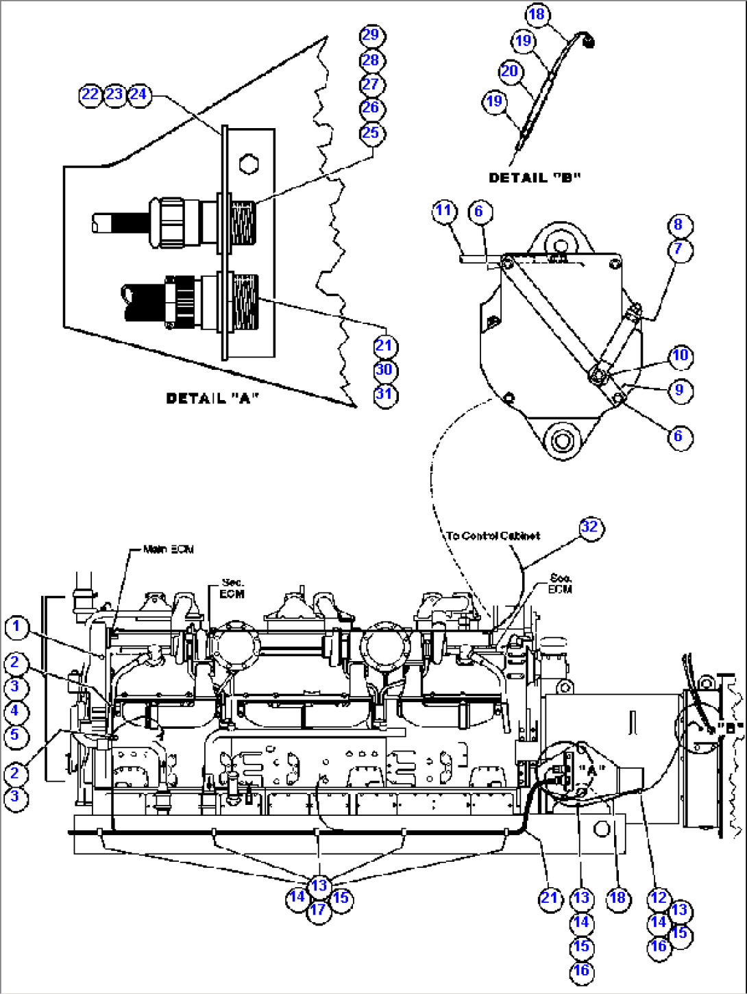 ENGINE WIRING (NON-HMS)