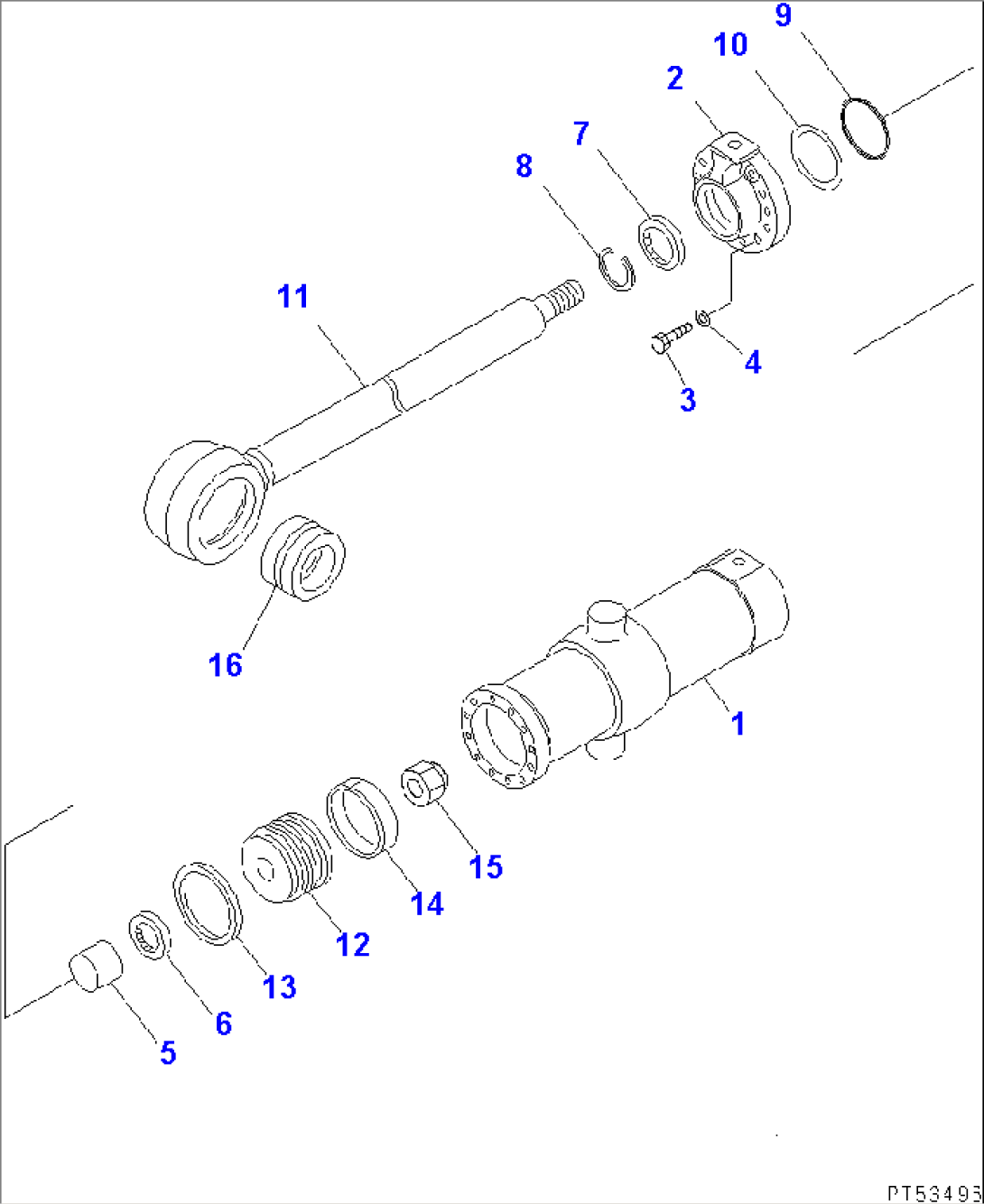 ROTOR LIFT CYLINDER