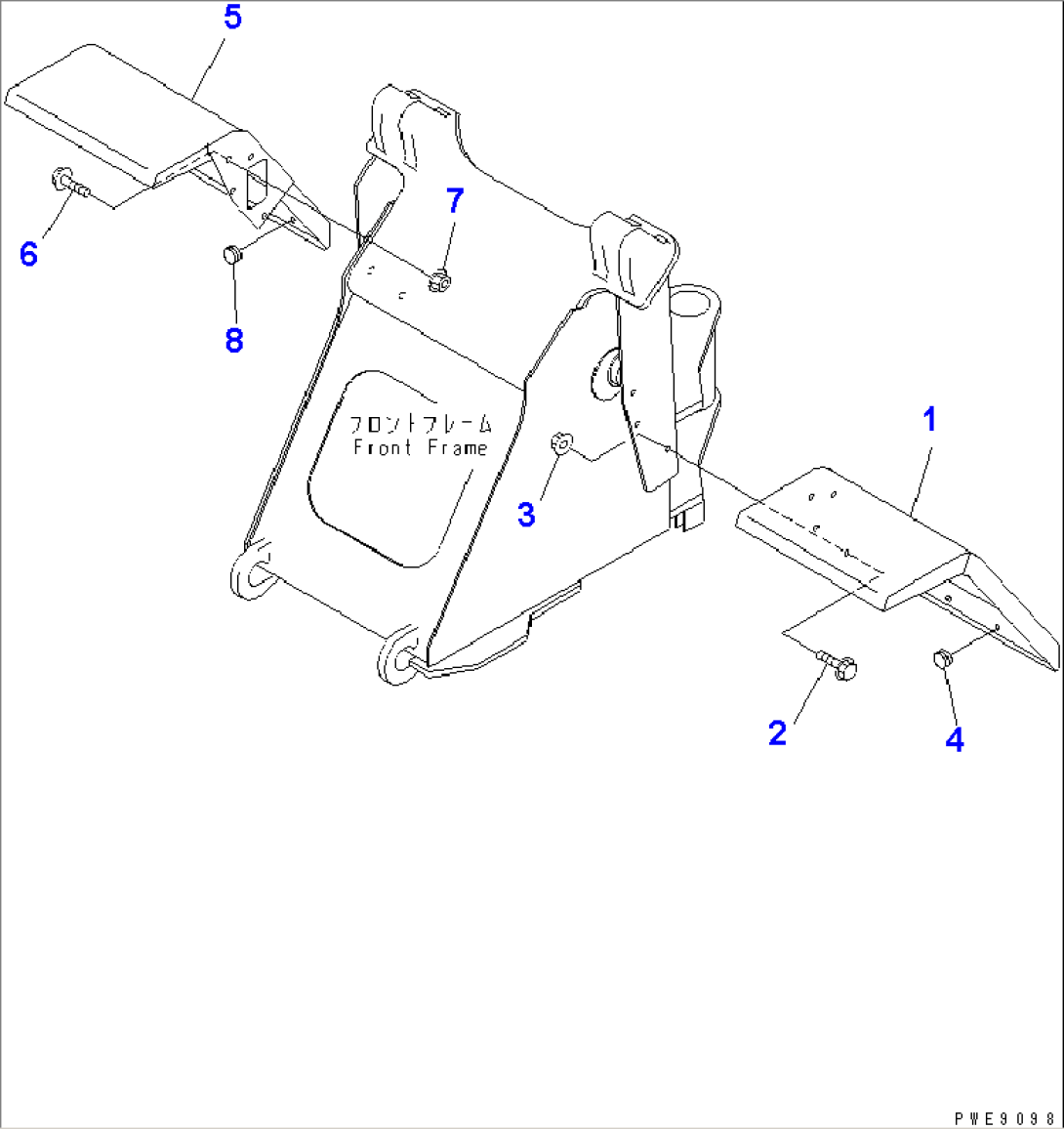 FRONT FENDER(#10001-11500)