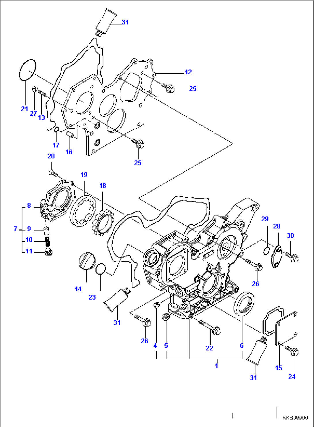 GEAR HOUSING