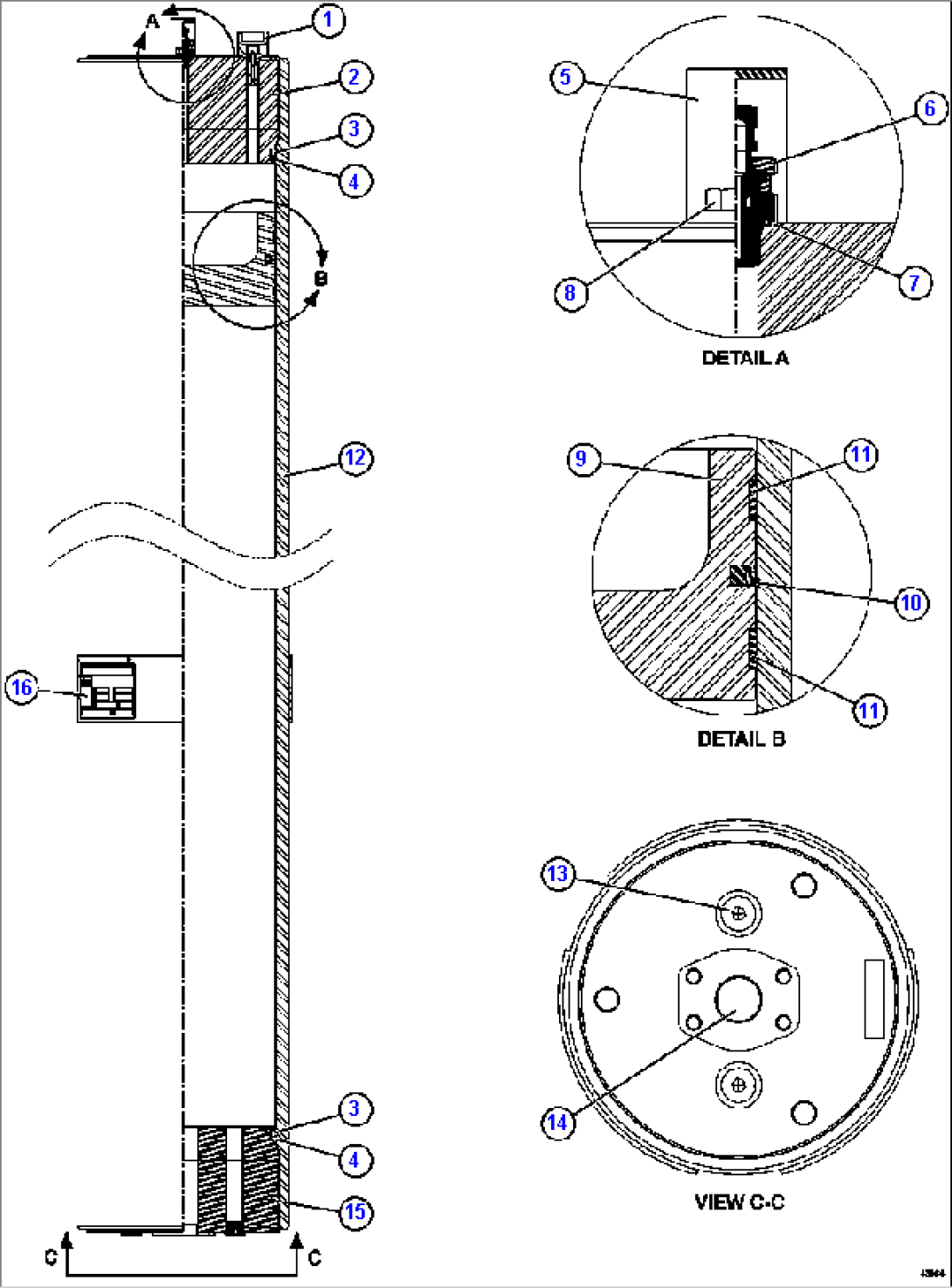 PISTON ACCUMULATOR PC2575