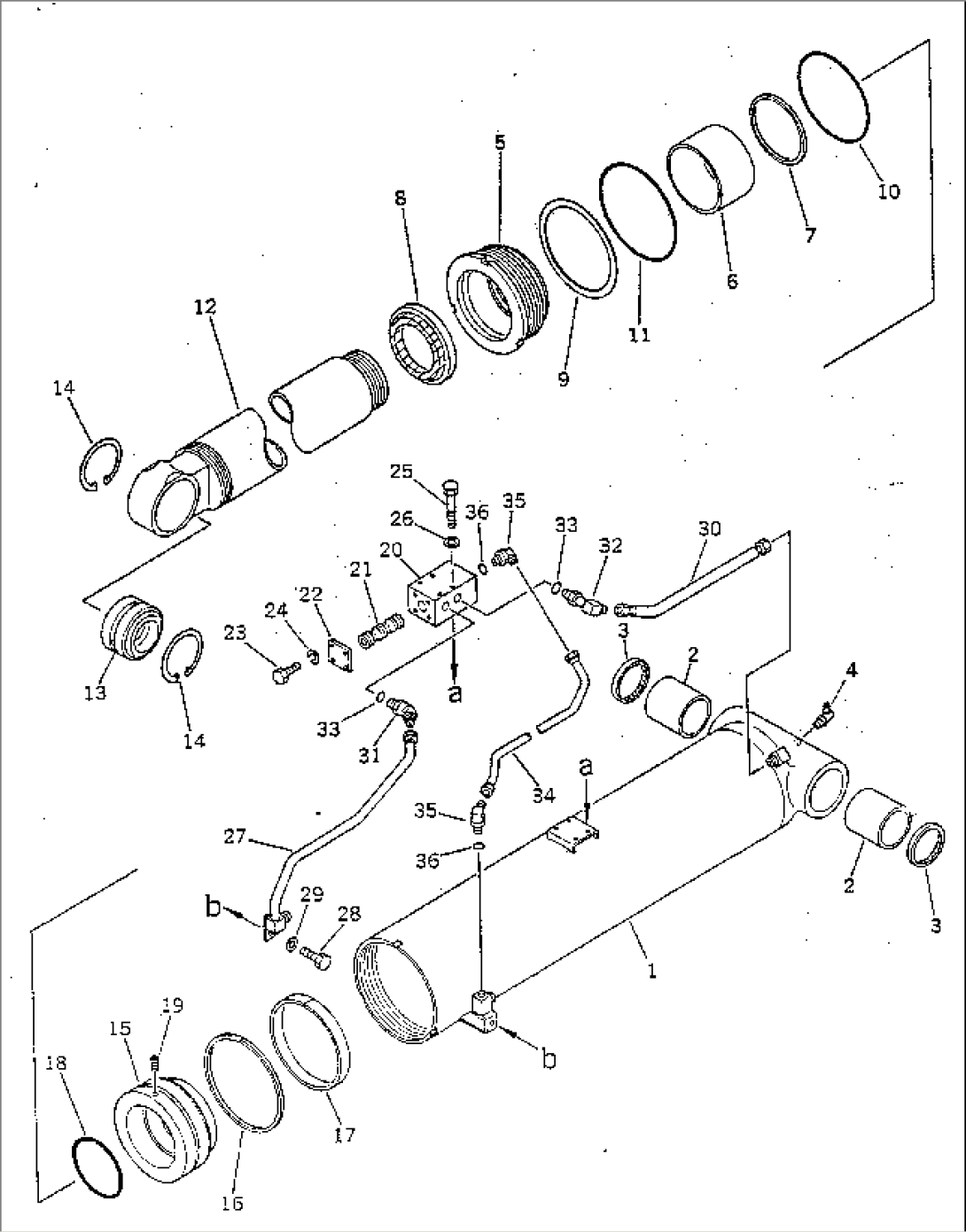 BOOM ELEVATE CYLINDER(#1132-)