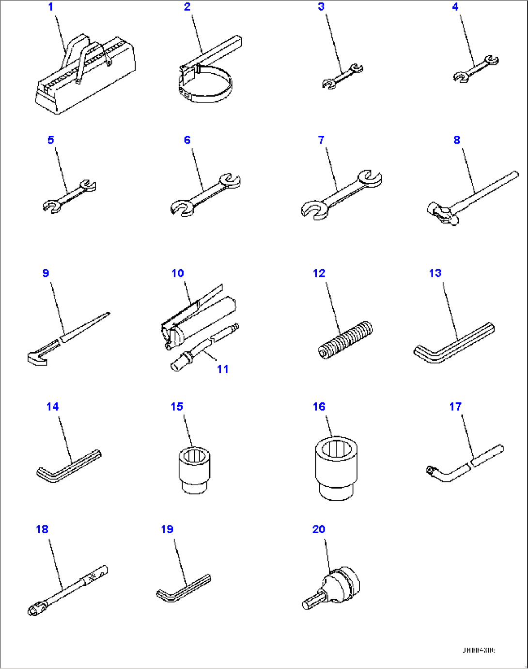 General Tool Set (#70001-)